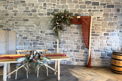 Ceremony Arch and Top Table design