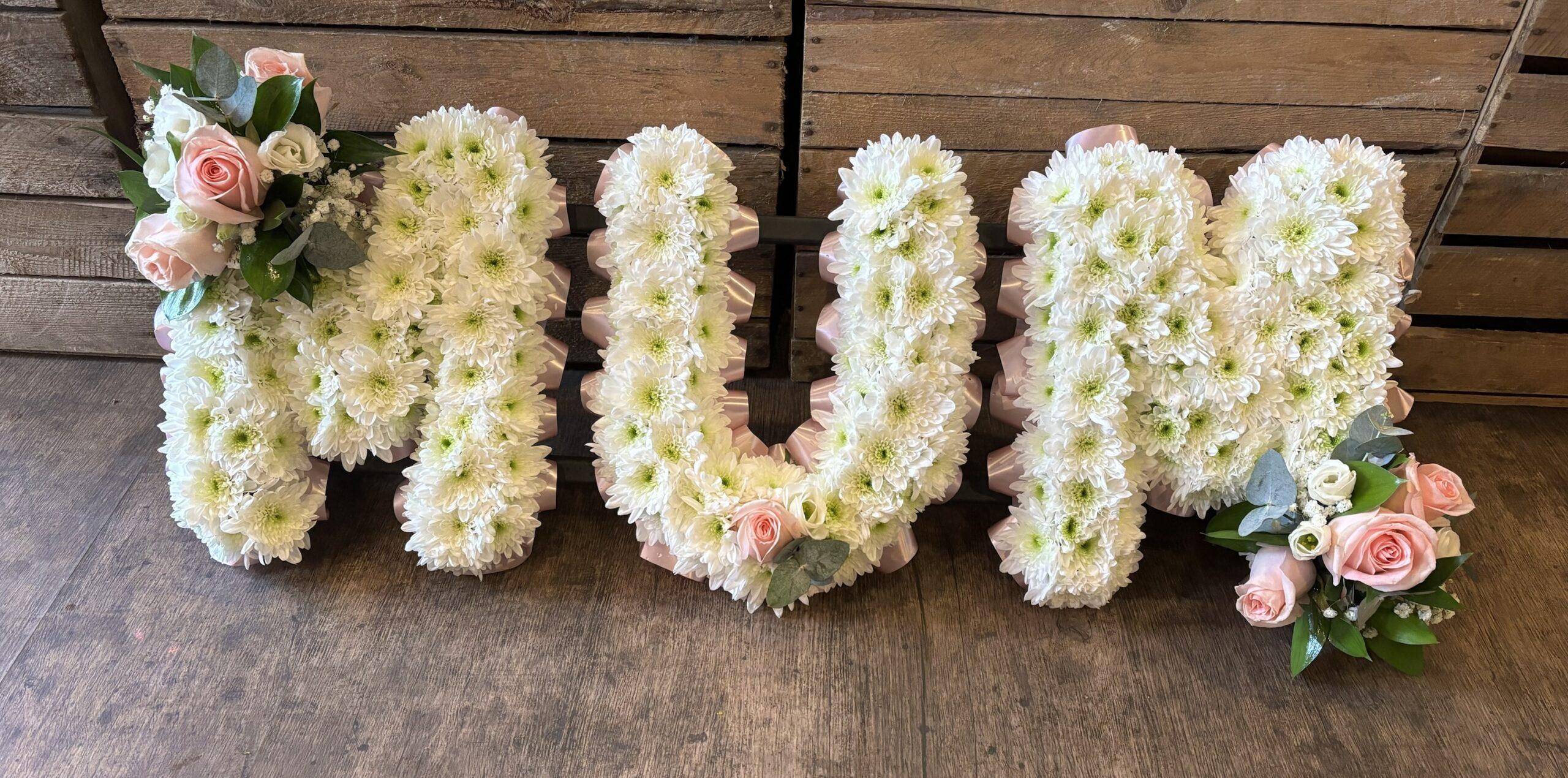 Funeral Letters- Based Flowers - Image 3
