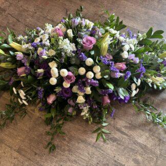 Funeral Cottage Garden Coffin Spray