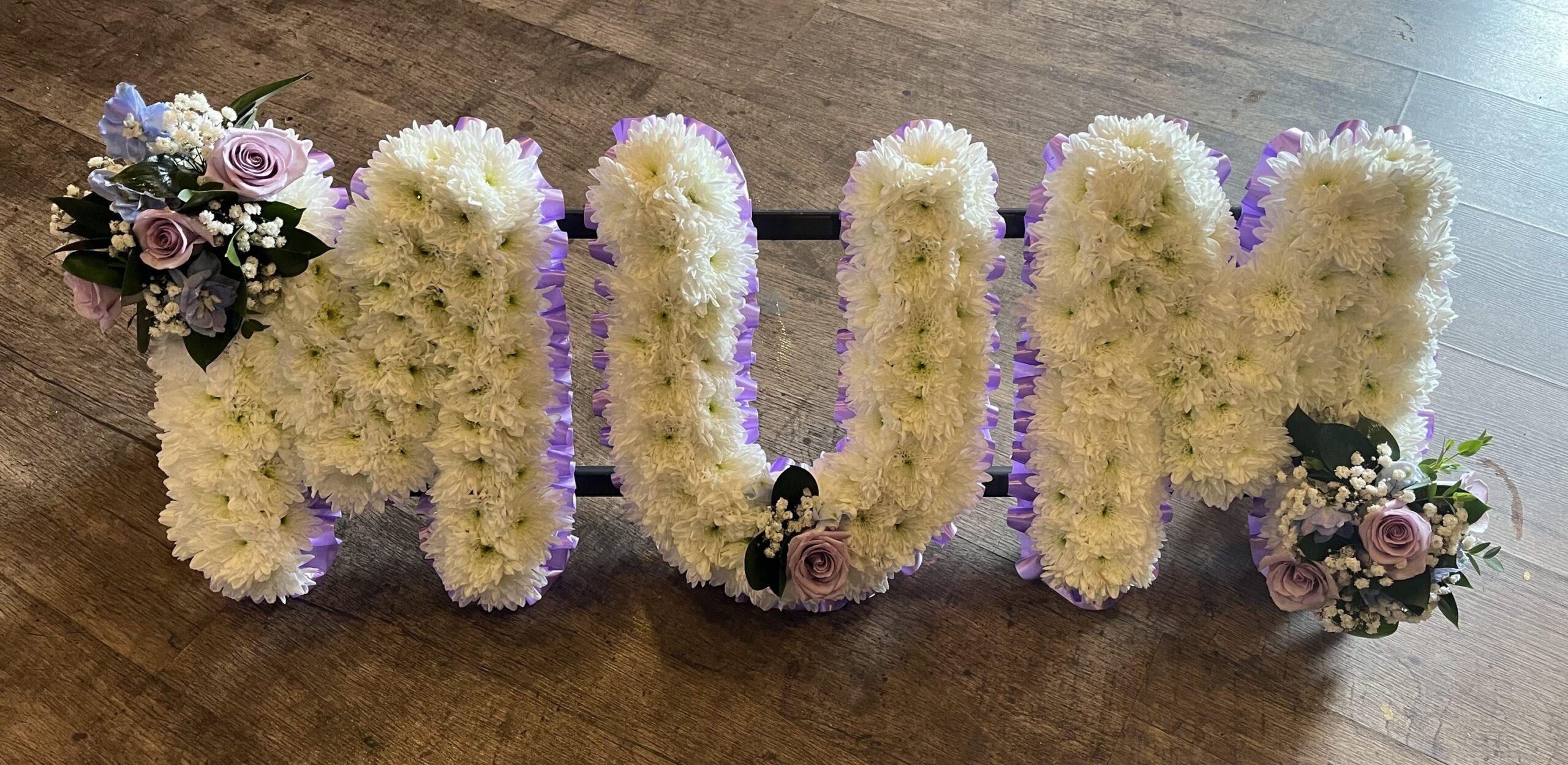 Funeral Letters- Based Flowers - Image 2
