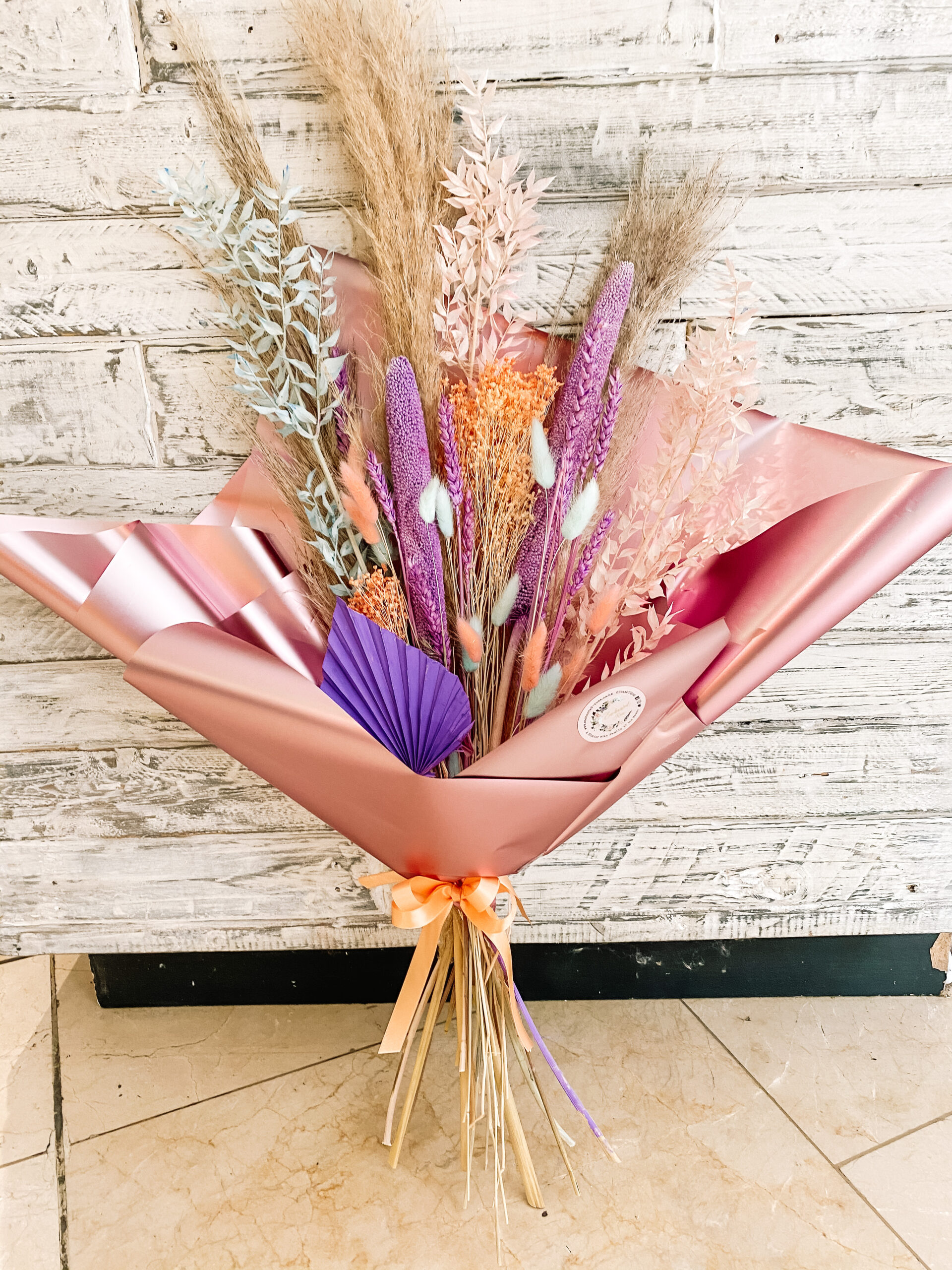 Dreamy Pastel ~ Dried Flower Bouquet