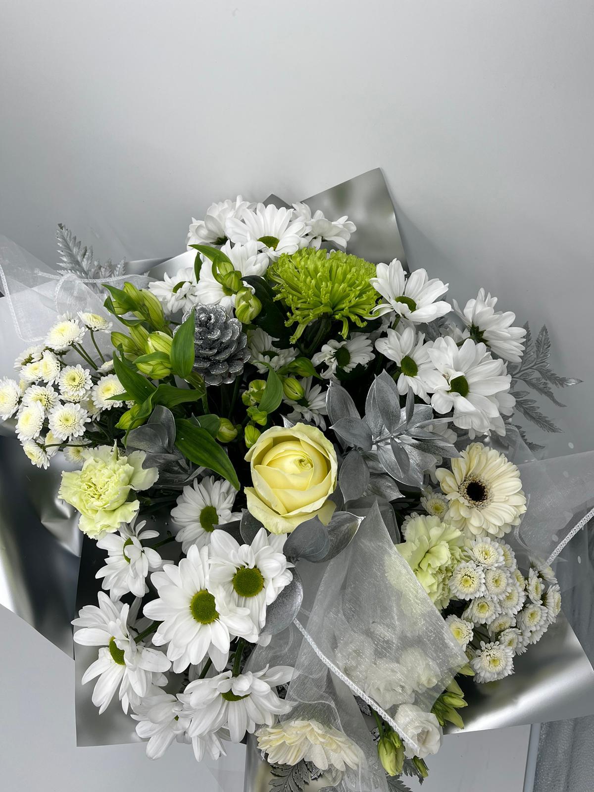 Silver Bells Flower Bouquet - Image 3