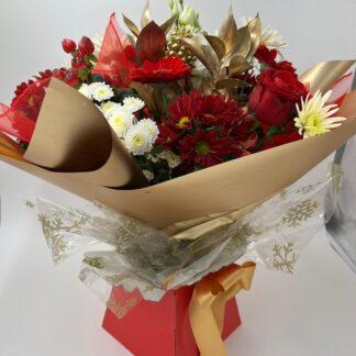 A Traditional Christmas Flower bouquet