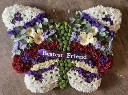 Funeral Butterfly Flower Tribute - Image 2