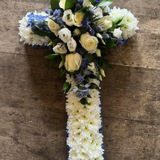 Based Funeral Cross Tribute