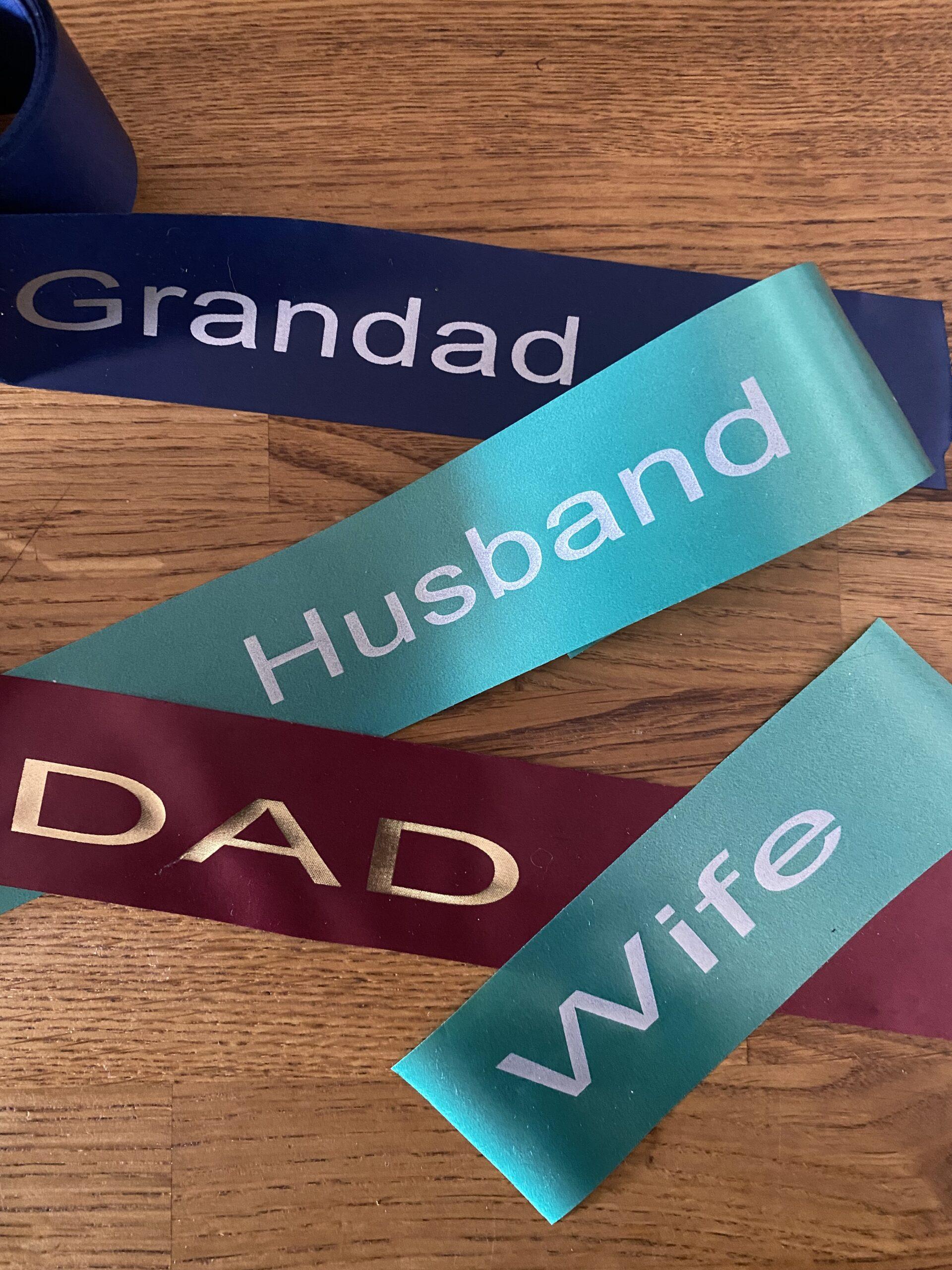 Funeral Personalised Ribbons